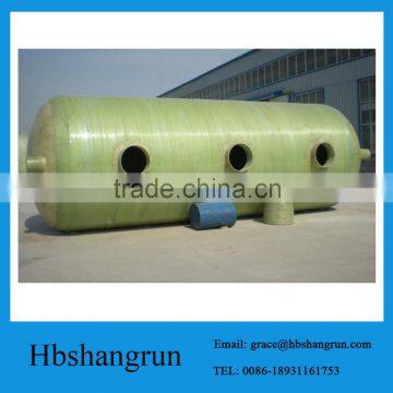 frp horizontal Water vessel Filter Tank