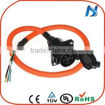 Iec62196 Sockets ac Charging Cords/iec62196 ev Circular Male and Female Connector\plug\ Receptacle photo-3