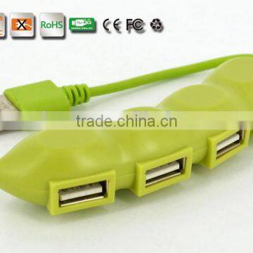 China Personal Design slim funny mini 4 port usb 2.0 hub from usb hub suppliers