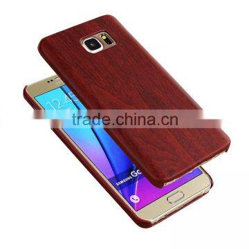LZB Hot Sell PU SKin Cover for Samsung Galaxy Note 5 Wood Case photo-6