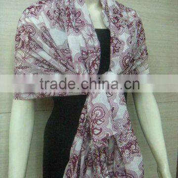 Cotton Print Scarf