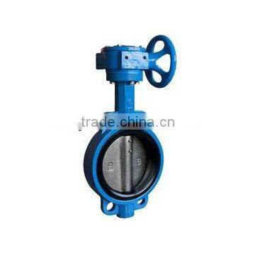 Worm Wheel Wafer Type Concentric Butterfly Valves