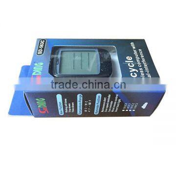 27function Sunding Bike Computer Bicycle Speedometer Waterproof LCD photo-4