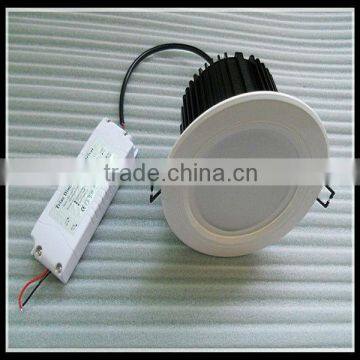 4inches 9w isolation 125mm down light led