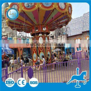 Lino Amusement Swing Carousel Rotating Flying Chair Rides for Sale photo-5