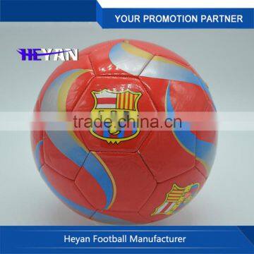 beautiful color pvc soccer football for training and match