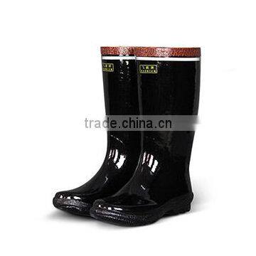 Rubber safety boots steel midsole