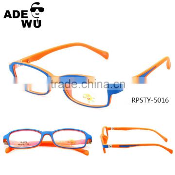 ADE WU Boys Girls Optical Silicone Glasses TR90 Frame Childrens Myopia Hyperopia Amblyopia Lightweight Frames