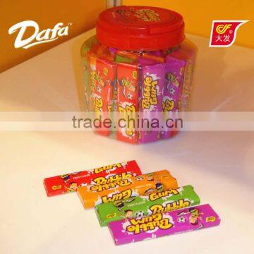 dafa 7cm 4g stick bubble gum,tattoo bubble gum