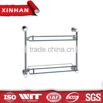 corner wall mount glass shelf rack china market bathroom sanitary set