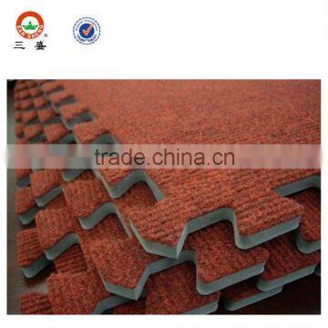 24''x24'' waterproof foam backed carpet mat