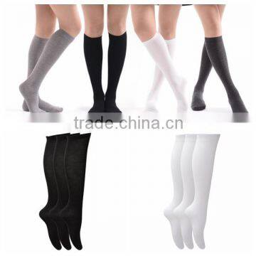 cotton Girls Ladies women Knee high Socks