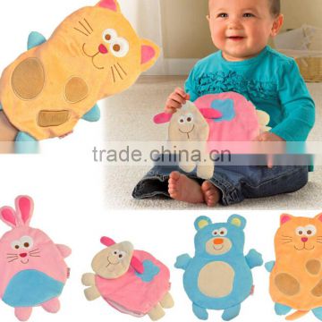 baby comforter, hand puppet