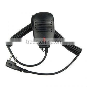 2 PIN Handheld Speaker Mic Indicator Lamp for ICOM IC-F3G/F11/F24 GME TX-630/6200 Black F-31 New J0265A