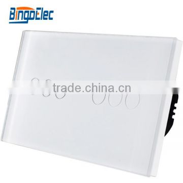 EU toughened glass panel touch switch