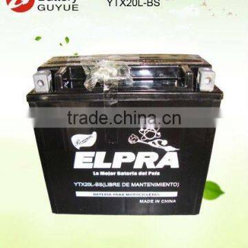 12v 18AH MF motorbike battery