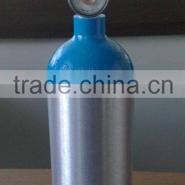 aluminium oxygen cylinder with regulator