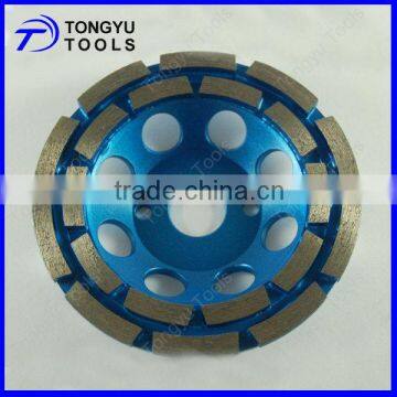 Double Rows Diamond Cup Grinding Wheels