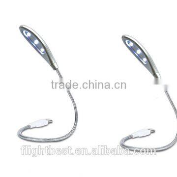 Concessional Rate Notebook Desk USB LED Light,3 LED Lamp,USB 3 LED Ligting To MEXICO