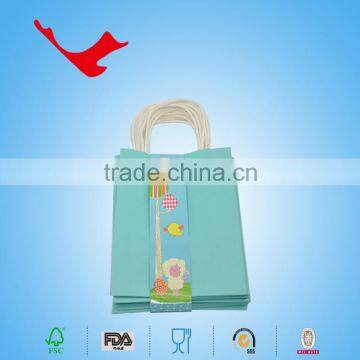 High Quality Custom Paper Luxury Gift Bag With Handle, 2016 Xmas Kraft Paper Bag photo-2