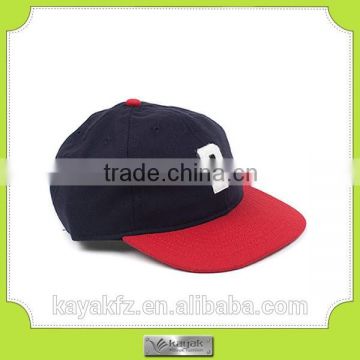 Wholesale flat black red sport caps for boys