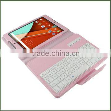 Environmental Qwerty Keyboard Leather Case For Google Nexus 9 , Google Android Tablet Keyboard photo-5