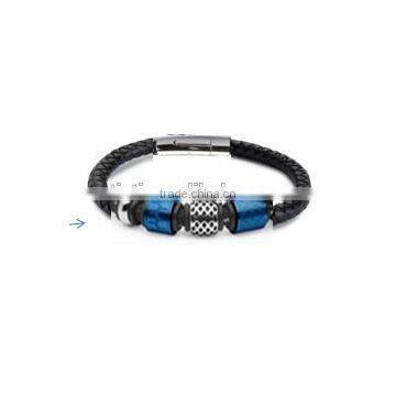 Leather Bracelets With Charm For Women