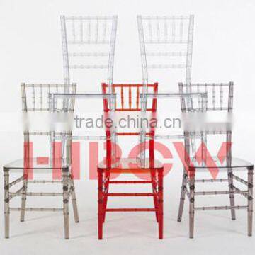 High quality crystal chiavari chair for special and luxury party