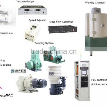 PVD vacuum coating titanium nitride &magnetron sputtering machine/chrome titanium nitride plating equipment