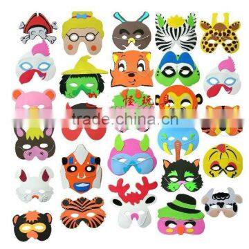 Wholesale Assorted Foam Animal Masks/ Jungle Foam Party Masks/Birthday Party Favors