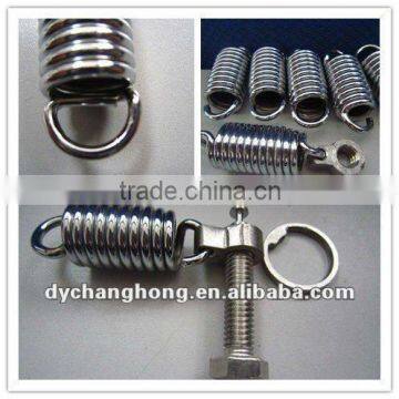 Helical tension springs