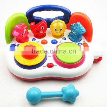 Baby toys plastic drum.baby musical instrument.