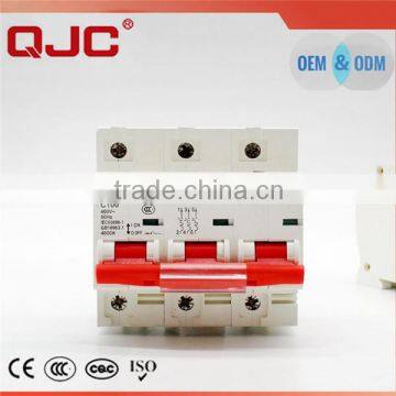 3 poles number circuit breaker for high breaking capacity use