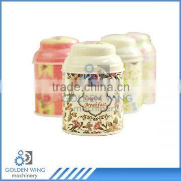 Royal Tea Cans Biscuit Tin Can Coin Saving Tin Can Making Machine Production Line