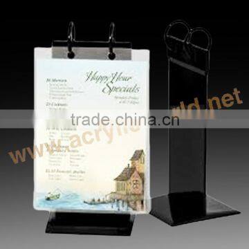 Acrylic Freestanding Menu Poster Displays Acrylic Sign Holder Acrylic Display Show Card Menu Holders photo-5