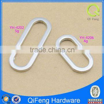 oval ring zinc alloy nickel color hardware