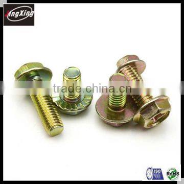 Factory Supplier Carbon Steel DIN6921 Grade 4.8/8.8 Zinc Plated Flange Bolt