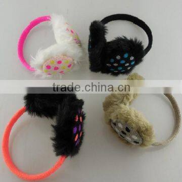 new fashion knitted winter fur hand muff