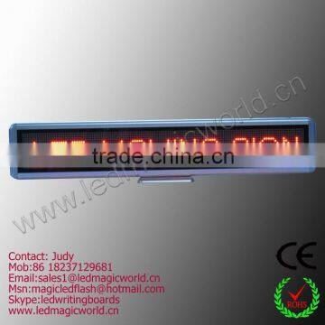 New mini rechargeable scrolling car led display