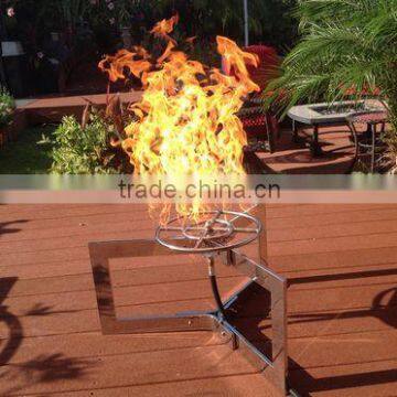 gas firepit pan /system/square/round /rectangle/custom fire burner/ring burner/fireplace