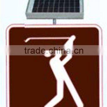 solar traffic sign(Golf)