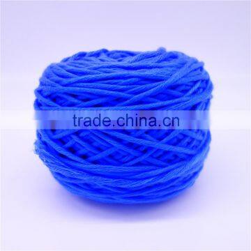 50%cotton 50% polyester yarn , 32s 16ply hand knitting yarn 180g/ball , wholesale ,handknitting yarn