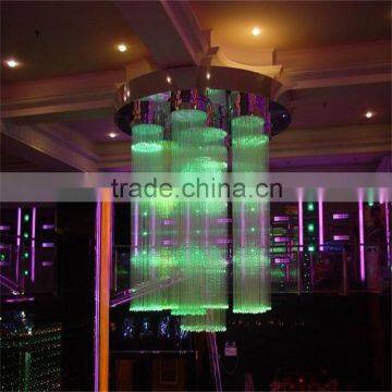 Antique Top Quality Big Size 7color Crystal Chandelier Lamp for Hotel Decoration