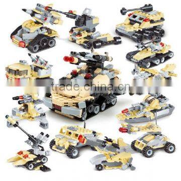 Children Building Block Military Building Plastic Intelligent Block 381pcs photo-2