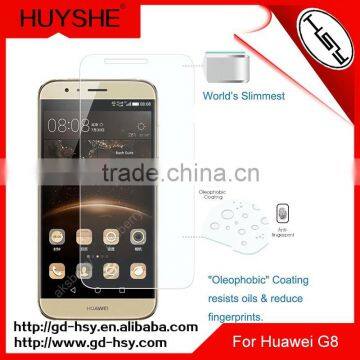HUYSHE Cell Phone Waterproof Tempered Glass 9H Screen 0.3mm Protector for Huawei G8 photo-4