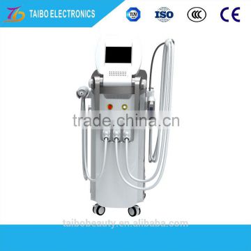 2017 Hot sell Nd yag 1064nm laser+IPL+Elight+RF multi-functional machine