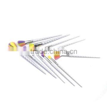 2017 New Unicorn Thread Makeup Brushes Professional Make Up Brushes Fiber Brush Set Makeup Tools Eyebrow Eyeliner Powder Brushes photo-3