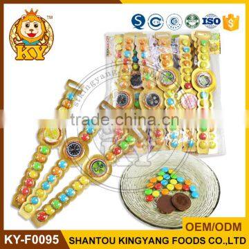 Sweet Sugar Coated Watch Chocolate Bean