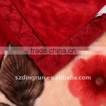 100% Polyester Raschel Blanket