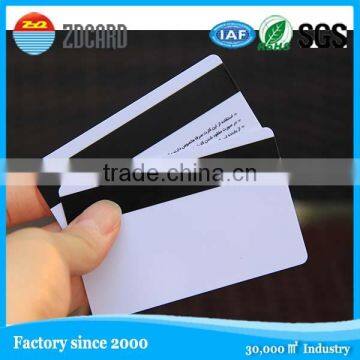 high quality plastic PVC card with magnetic stripe